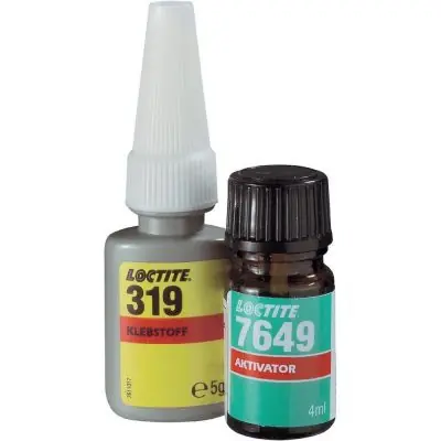 Super Cena Loctite 319/5g+ 4ml sada lepidlo sklo kov