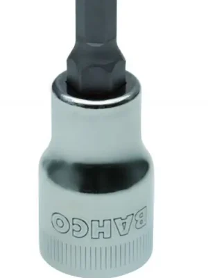 Nástrčný klíč 1/2" pro šrouby s vnitřním šestihranem BAHCO 7809M-6-140 Novinka