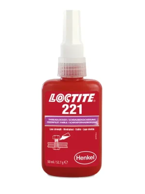 Loctite 221/50ml zajišťovač šroubů NP Nejprodávanější