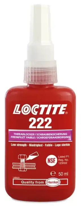 Loctite 222/50ml zajišťovač šroubů NP Oblíbený