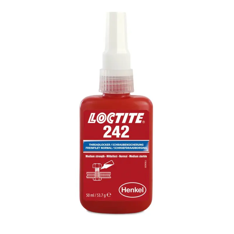 Autentický Loctite 242/50ml zajišťovač šroubů SP