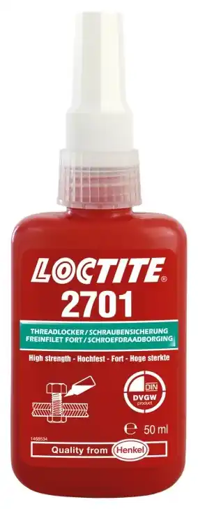 Loctite 2701/50ml zajišťovač šroubů VP Přímo Od Výrobce