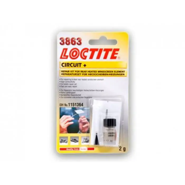 Bezpečná Platba Loctite 3863/2g - oprava vyhřívání zadního skla