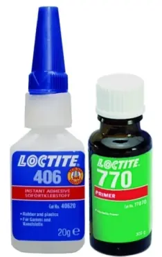 Nízká Cena Loctite 406/20g + 770/10g sada na polyolefiny