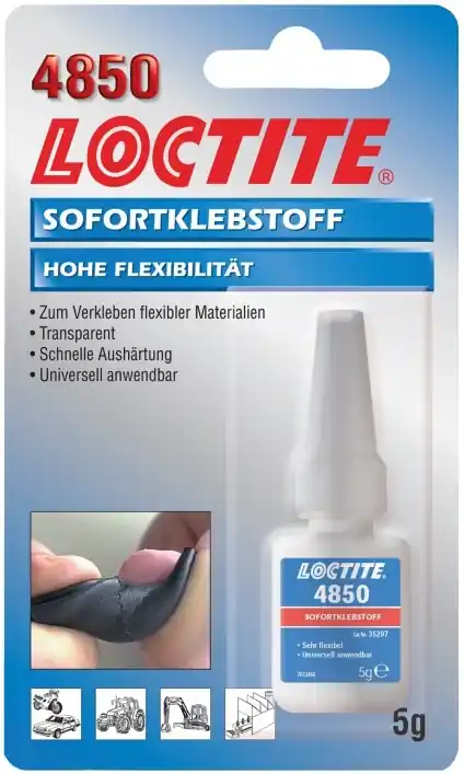 Výprodej Loctite 4850/5g vteřinové lepidlo (čiré)