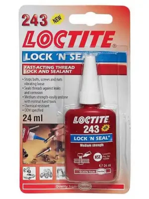 Loctite 243/24ml zajišťovač závitů a šroubů SP Levný