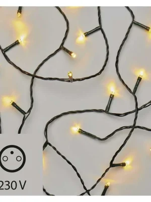 Oblíbený 100 LED řetěz, 5m, IP20, teplá bílá *ZYK0105