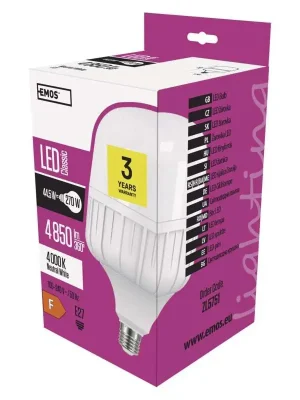 LED žárovka Classic T140 46W E27 neutrální bílá *ZL5751 Must-Have