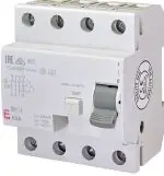 Poslední Šance ETI EFI-4 A 80/0,03 10kA *002062545 Proudový chránič 3p+N, 4M, typ A, I?n = 30mA, Icn = 10kA, In = 80A, Un = 400/415V