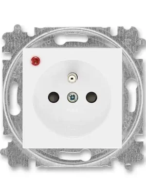 Top Prodej Levit® 5599H-A02357 03 zásuvka jednonásobná, s ochranou před přepětím barva bílá / bílá * ABB