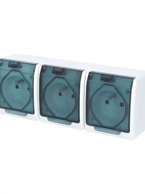 Pouze Dnes GALATEA *5323-01 IP44 Trojzásuvka