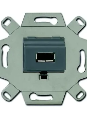 Zásuvka komunikační přímá USB (0230-0-0420), šedá, 0261/13-500*2CKA000230A0420 Odeslání Ihned