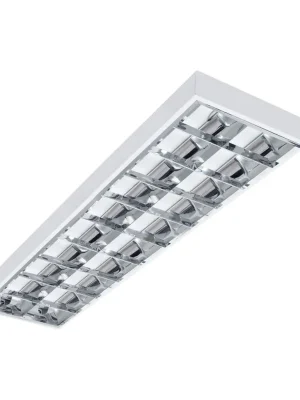 Omezená Nabídka Svítidlo LED RSTR N 236/4LED/NT přisazené rastrové pro trubice T8 barva bílá 31058 Kanlux