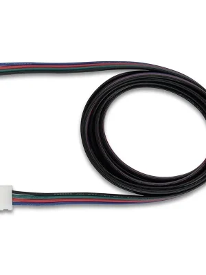Finální Výprodej Připojovací konektor RGB LED pásků šíře 10 mm, 4 piny, délka 2 metry, 20AWG *ML-112.004.21