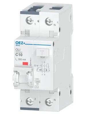 Rychlé Dodání Chránič kombi OLI-10C-1N-300AC