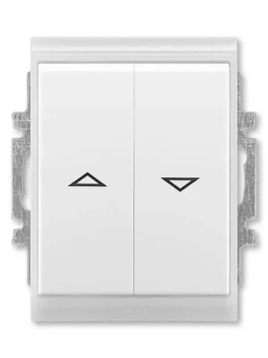Ověřený Element® 3558E-A88943 01 ovládač žaluziový jednopólový, řaz. 1/0+1/0 s blok., IP 44 ABB