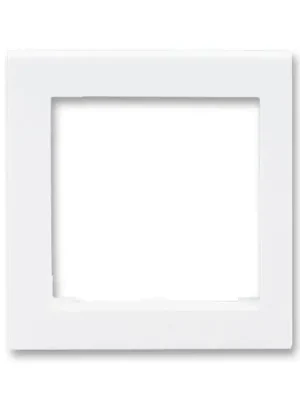 Víkendová Akce Levit® 3901H-A00255 03 kryt rámečku s otvorem 55x55, krajní barva bílá *ABB