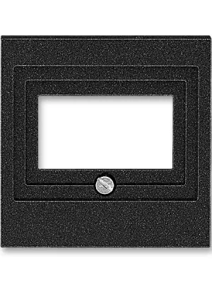 Přímo Od Výrobce Levit®M 5014H-A00040 63 kryt zásuvky reproduktorové, komunikační přímé nebo přístroje USB barva onyx ABB