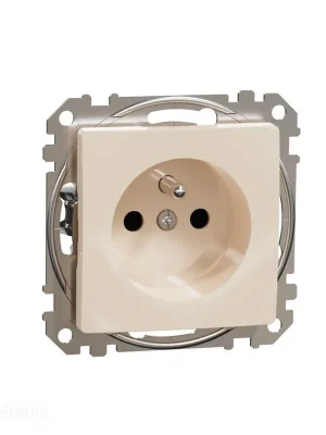 Sedna - Zásuvka 230V 16A clonky šroubová béžová *SDD112011 Schneider electric Omezená Nabídka