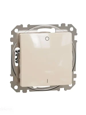 Sedna - Spínač dvoupólový ř.2 béžová *SDD112102 Schneider electric Cenově Výhodný
