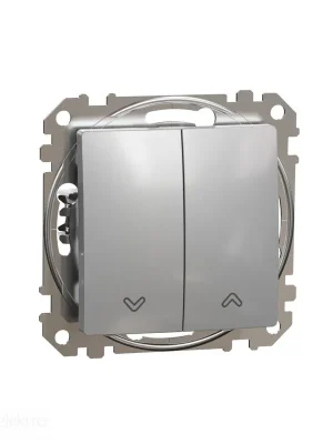 Sedna - Spínač žaluzií alu *SDD113104 Schneider electric Vrácení Zdarma