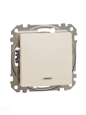 Bezpečná Platba Sedna - Přepínač střídavý ř.6 sig. kontr. béžová *SDD112106N Schneider electric