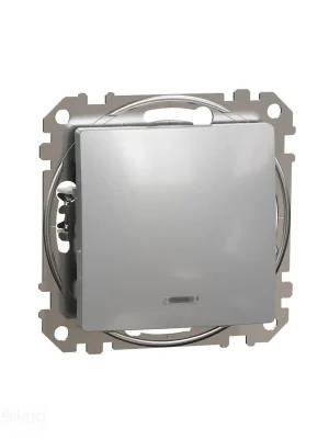 Ověřený Sedna - Přepínač křížový ř.7 or. kontr. alu *SDD113107L Schneider electric