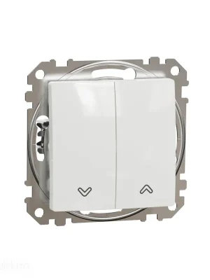Ověřený Sedna - Tlačítkový ovládač žaluzií bílá *SDD111114 Schneider electric