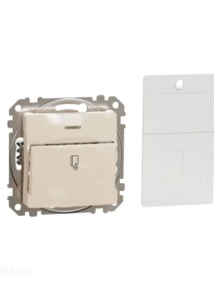 Sedna - Spínač pro hotelové karty béžová *SDD112121 Schneider electric Omezená Nabídka