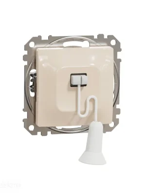 Sedna - Tlačítkový ovládač s táhlem béžová *SDD112122 Schneider electric Finální Výprodej