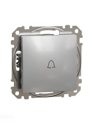 Nakupujte Hned Sedna - Tlačítko 1/0 "zvonek" alu *SDD113131 Schneider electric