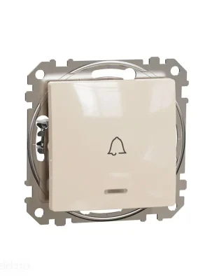 Speciální Cena Sedna - Tlačítko 1/0 "zvonek" or. kont. béžová *SDD112131L Schneider electric