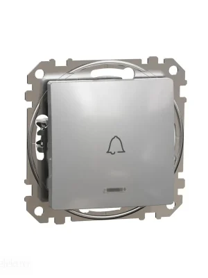 Speciální Cena Sedna - Tlačítko 1/0 "zvonek" or. kontr. alu *SDD113131L Schneider electric
