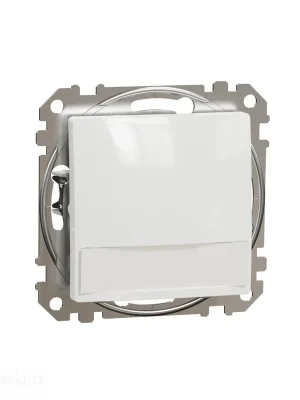 Vrácení Zdarma Sedna - Tlačítko 12V kontr. popis pole bílá *SDD111143L Schneider electric