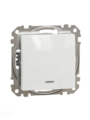 Jen Po Omezenou Doba Sedna - Spínač dvoupólový ř.2 16A sig. k. bílá *SDD111162N Schneider electric