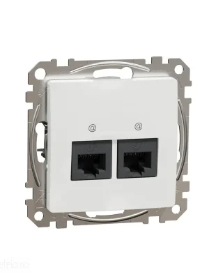 Časově Omezené Sedna - Datová zásuvka 2xRJ45 kat. 5e UTP bílá *SDD111452 Schneider electric