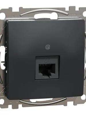 Speciální Cena Sedna - Datová zásuvka 1xRJ45 kat. 6 UTP antr *SDD114461 Schneider electric