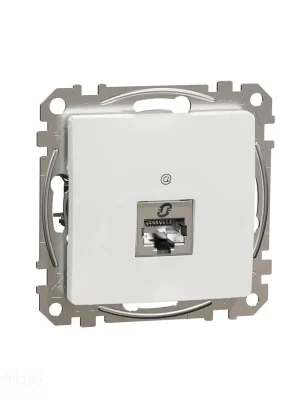 Oblíbený Sedna - Datová zásuvka 1xRJ45 kat. 6 STP bílá *SDD111461S Schneider electric