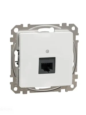 Horká Nabídka Sedna - Datová zásuvka 1xRJ45 kat. 6A UTP bílá *SDD111466 Schneider electric