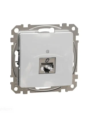 Výhodná Nabídka Sedna - Datová zásuvka 1xRJ45 kat. 6A STP alu *SDD113466S Schneider electric