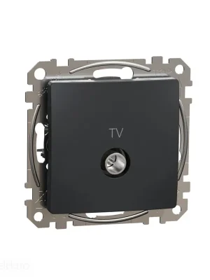 Sedna - TV zásuvka koncová 4dB antracit *SDD114471 Schneider electric Akce