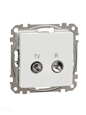 Nejlepší Cena Sedna - TV R zásuvka průběžná 7dB bílá *SDD111474R Schneider electric
