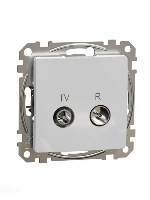 Sedna - TV R zásuvka průběžná 7dB alu *SDD113474R Schneider electric Nová Kolekce