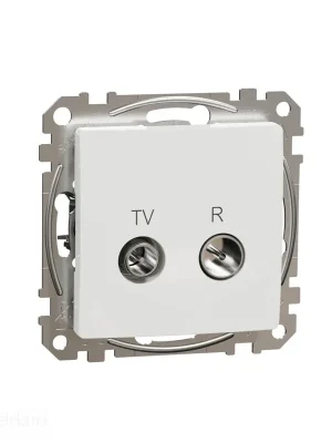 Oblíbený Sedna - TV R zásuvka průběžná 10dB bílá *SDD111478R Schneider electric