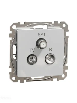 Sedna - TV-R-SAT zásuvka koncová 4dB alu *SDD113481 Schneider electric Top Prodej