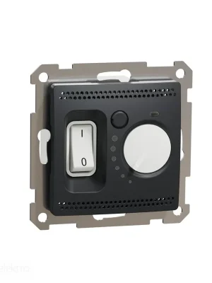 Časově Omezené Sedna - Prostorový termostat 16A antracit *SDD114506 Schneider electric