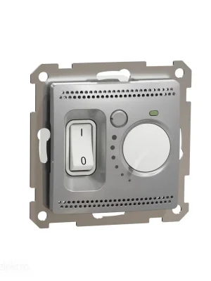 Vysoce Kvalitní Sedna - Podlahový termostat 16A alu *SDD113507 Schneider electric
