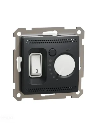 Pouze Dnes Sedna - Podlahový termostat 16A antracit *SDD114507 Schneider electric