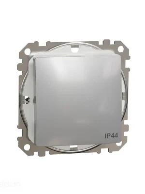 Sedna - Spínač jednopólový ř.1 IP44 alu *SDD213101 Schneider electric Must-Have