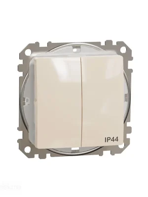 Speciální Cena Sedna - Přepínač sériový ř.5 IP44 béžová *SDD212105 Schneider electric